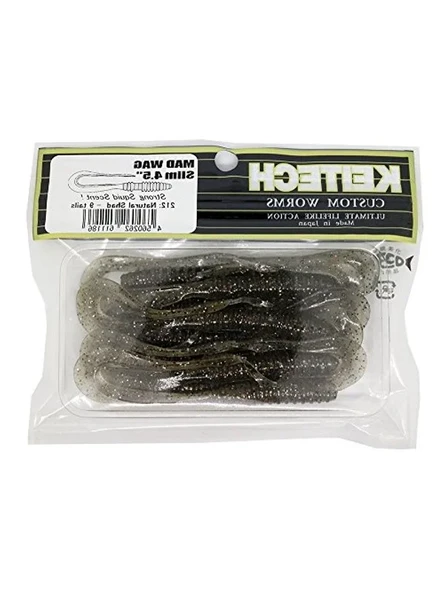 Natural Shad Renkli 4.5'' Suni Yem, Balık Avı için Uygun ürün görseli 1