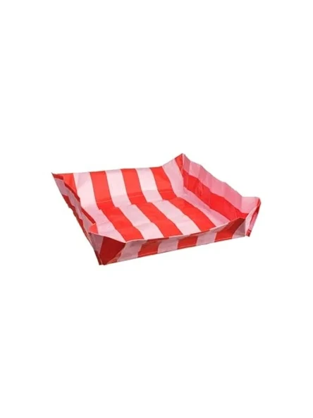 Pembe-Kırmızı Renkli Saksı Matı, 56x56x12 cm Ölçülerinde ürün görseli 1