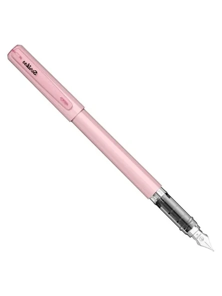 Pembe Renkli M Uçlu Dolma Kalem ile Yazma Keyfi ürün görseli 1