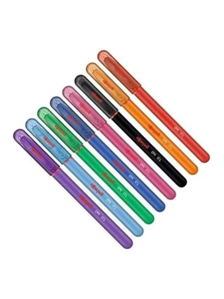8 Renkli Jel Roller Kalem Seti, 0.7 mm İnce Uç Özelliği ürün görseli 1