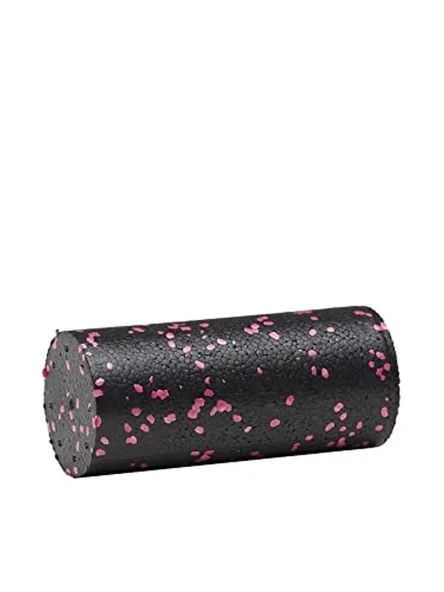 Siyah ve Pembe Foam Roller, 13,5 x 6 x 6 cm Boyutunda ürün görseli 1