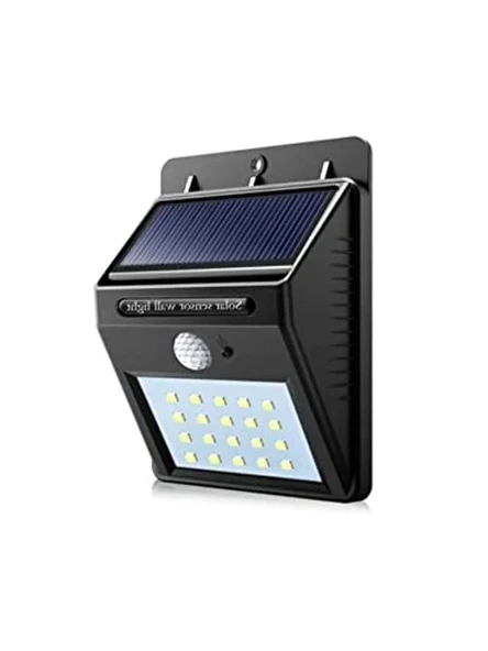 20 LED'li Güneş Enerjili Bahçe Lambası, Hareket Sensörlü ve Ekonomik ürün görseli 1