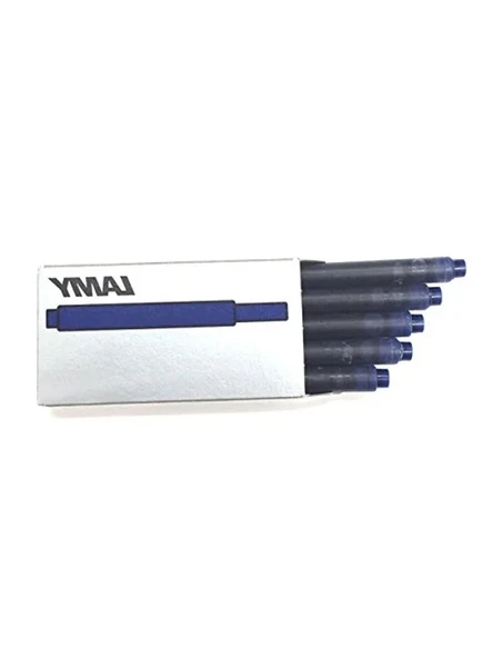 Lamy T10 Mürekkep Kartuşu 5’Li Kutu Mavi Siyah ürün görseli 1