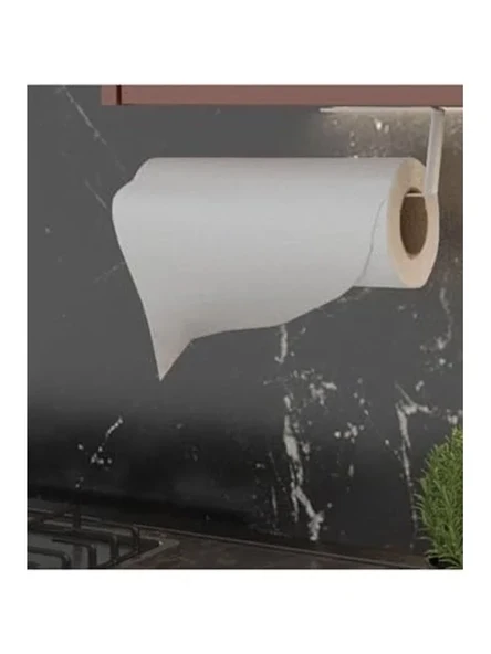 Yapışkanlı Kağıt Havluluk - Banyo için Pratik Askılık ve Peçetelik, 3M Yapışkanlı ürün görseli 1