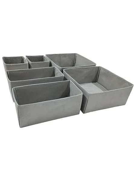 Çekmece İçi Düzenleyici Set, 6'lı Paket ile Çok Amaçlı Kullanım ürün görseli 1