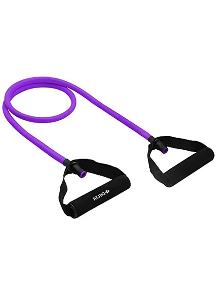 Tutacaklı Pilates Direnç Lastiği, 120 cm Uzunluk ve 7x10 mm Kalınlık ürün görseli 1