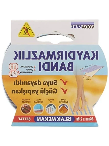 Kaydırmaz Mekan Kaydırmazlık Bandı, 36mm x 2.5, Şeffaf ürün görseli 1
