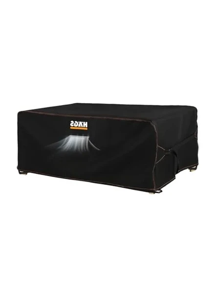 Su Geçirmez Bahçe Masa Örtüsü, Heavy Duty Oxford Kumaş, Siyah ürün görseli 1