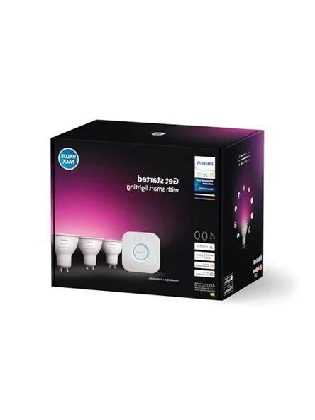 Renkli Spot Akıllı Ampul, 3'lü Başlangıç Seti, GU10 - Resim 3