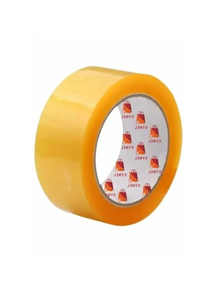 45 mm x 100 Metre Güçlü Yapışkanlı Koli Bandı, Şeffaf Renkli ürün görseli 1
