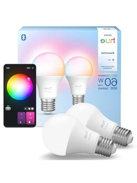 8W E27 Renkli Akıllı Ampul, 806 Lumen ürün görseli 1