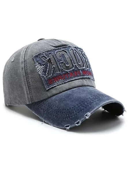 Vintage Tasarımlı Metal Tokalı Unisex Trucker Şapka ürün görseli 1