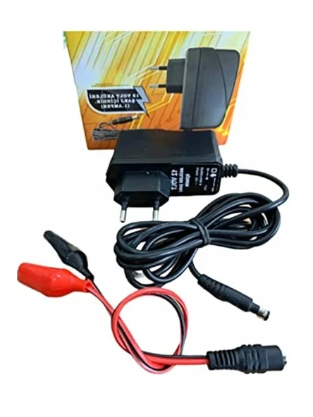 Akülü Araba Şarj Cihazı, 12 Volt Adaptör ile Uyumlu ürün görseli 1