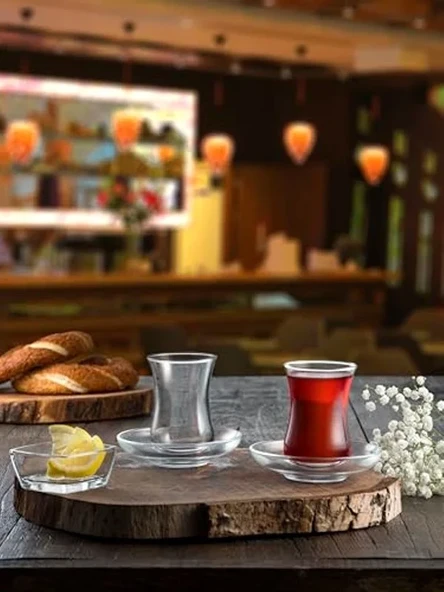 Paşabahçe USKUDAR ÇAY TAKIMI HEDİYELİK KUTU - Resim 3