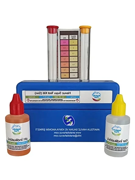 Havuz Suyu Sıvı Test Kiti, Güvenilir Sonuçlar için Kutulu Set ürün görseli 1