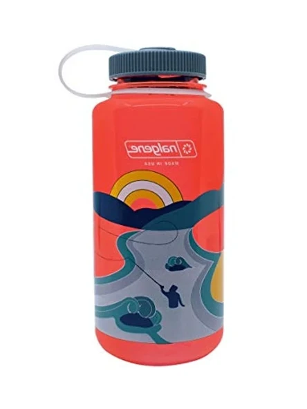 Retro Tasarımlı 1 Litre Geniş Ağızlı Şişe ürün görseli 1