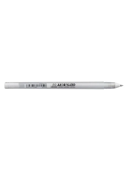 Beyaz Orta Kalın Uçlu Gelly Roll Kalemi, 0.4 mm ürün görseli 1