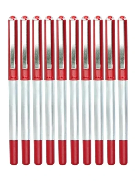 Uniball Eye Mikro Pilot Kalem, 10 Adet, 0.5 mm, Kırmızı ürün görseli 1