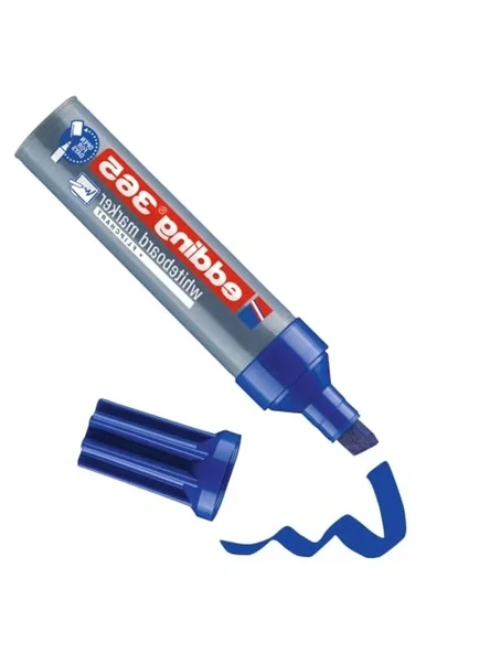 Beyaz Yazı Tahtası Kalemi Mavi Renk 1 Adet 2-7 mm Kesik Uç ürün görseli 1