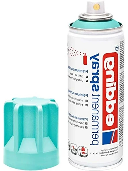200 ml Akrilik Sprey Boya, Turkuaz Mat Renk ile Yaratıcı Projeler için ürün görseli 1