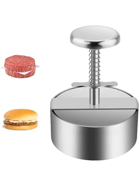 Paslanmaz Çelik Hamburger Presi, Et Şekillendirme Aracı ürün görseli 1