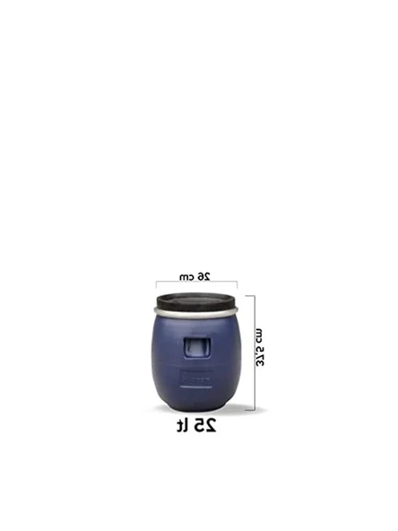 20 Litre Mavi Plastik Varil Bidon - Resim 2