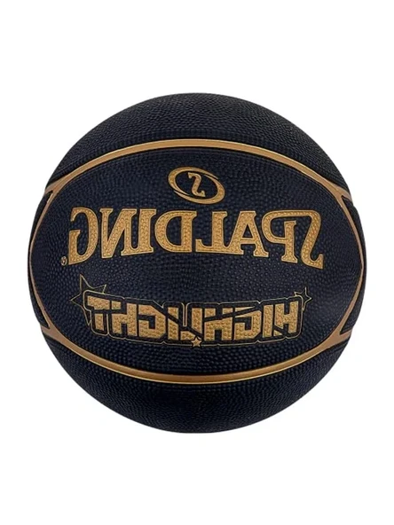Siyah/Altın Basketbol Topu, Yüksek Kalite ve Dayanıklı ürün görseli 1