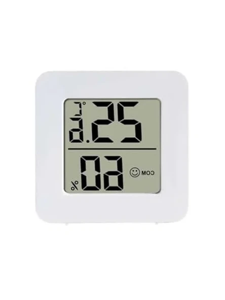 45mm Mini Nem Sıcaklık Ölçer, Dijital Ekranlı Hava Durumu ürün görseli 1