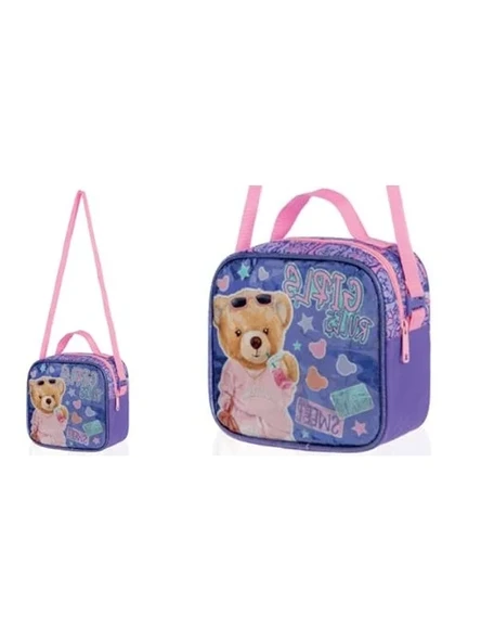 PVC Beslenme Çantası, Sweet Teddy Tasarımı ile ürün görseli 1
