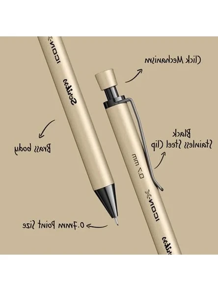 Scrikss Office Icon-X Metal Versatil 0.7 Mm Bej - Resim 2