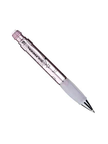 7 mm Metalik Roze Desenli Mekanik Kalem - DEEP ürün görseli 1