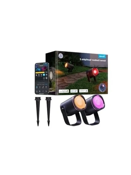 Dış Mekan Spot Aydınlatma, 2'li Paket ile Alanınızda Işık ürün görseli 1