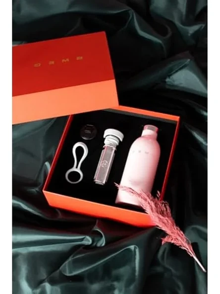 SMEG Pinky Clouds Gift Box - Pink&Grey Hediye Set ürün görseli 1
