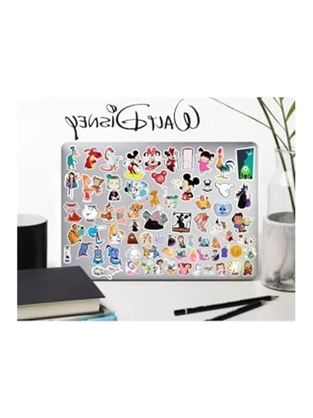 Seri 2 Telefon ve Laptop Sticker Seti, Defter ve Matara Etiketi ürün görseli 1
