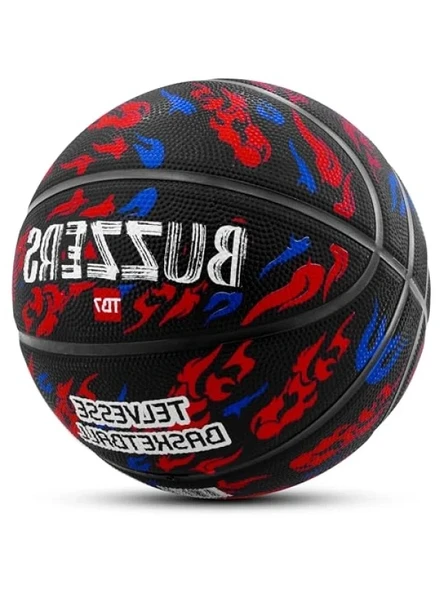 Grafiti Kauçuk Basketbol Topu, Dayanıklı ve Derin Kanal Tasarımı ürün görseli 1