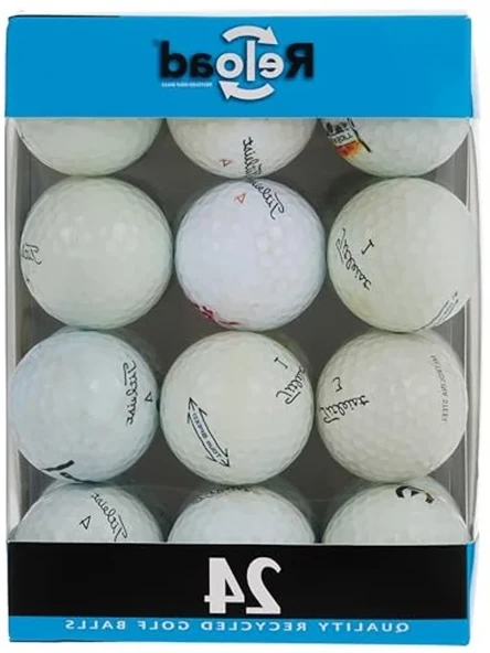 Golf Topları, 24'lü Paket, Yeniden Yüklenebilir ürün görseli 1