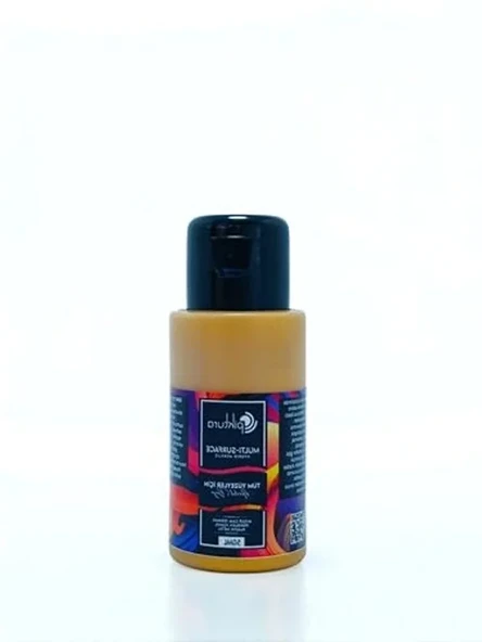 Metalik Altın Akrilik Multisurface Boya, 50 ml ürün görseli 1