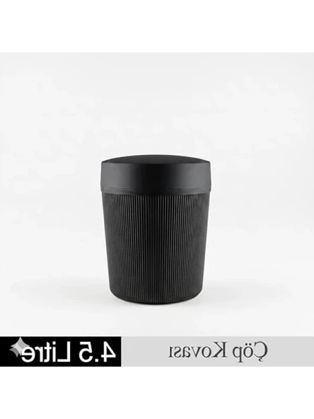 4.5 Litre Kapaklı Çöp Kovası, Modern Tasarım ürün görseli 1