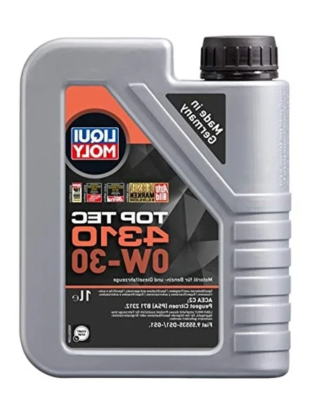 1 Litre 0W-30 Motor Yağı, Yüksek Performans ve Ekonomik Kullanım İçin ürün görseli 1