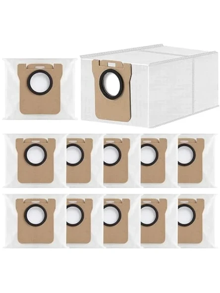Büyük Kapasiteli 12 Toz Torbası | Uyumluluk için Xiaomi X10+ X20+ Modelleri ürün görseli 1