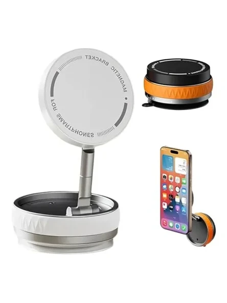 360° Döner Başlıklı Manyetik Araç Telefon Tutucu, Güçlü Sabitleme ürün görseli 1
