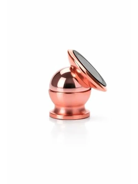 360 Derece Döner Manyetik Araba Telefon Tutucu, Rose Gold ürün görseli 1