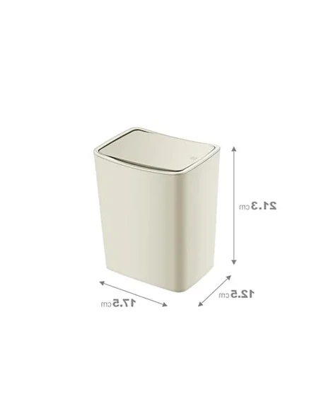 Smartware Touch Çöp Kovası 4 LT LATTE - Resim 3