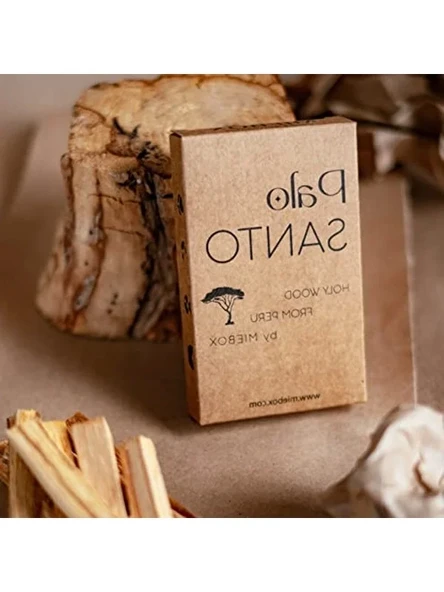 Doğal Palo Santo Tütsü, Sertifikalı ve Yüksek Reçineli ürün görseli 1