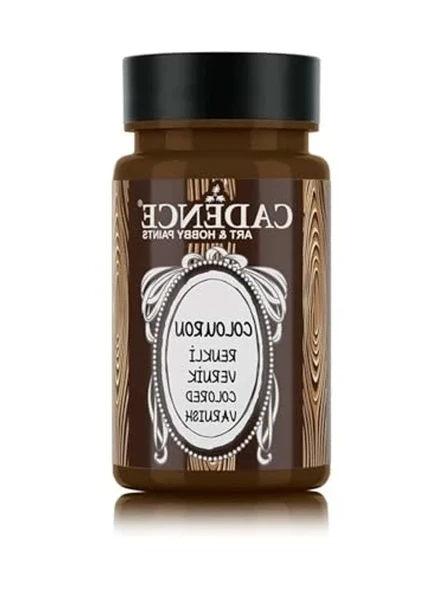 Koyu Ceviz Renkli Vernik, 90 ml Boyutunda, Genel Amaçlı Kullanım ürün görseli 1