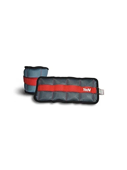 2,5 kg Ayak Bilek Ağırlığı, Unisex, Tek Beden, Gümüş Renk ürün görseli 1