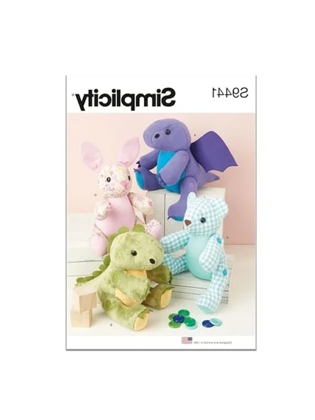 Dikiş Deseni 33 cm, Peluş Malzeme ürün görseli 1