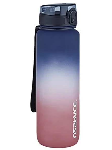Çift Renkli 1000ml Su Matarası, Sızdırmaz ve Pratik Tasarım ile Günlük Kullanım ürün görseli 1