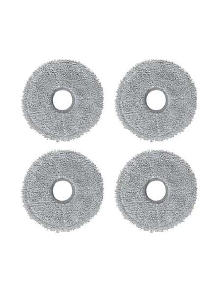 4 Adet Mikrofiber Silme Bezi - Yedek Islak Paspas Aksesuarı, Temizlik İçin ürün görseli 1
