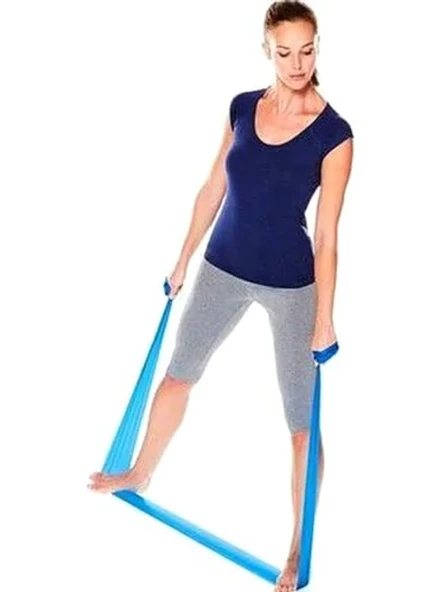 Mavi Pilates Bandı ile Egzersizlerinizi Geliştirin ürün görseli 1